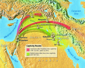 Captivity Routes of Israel